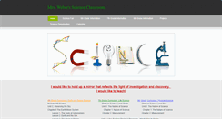 Desktop Screenshot of mrswebersscienceclassroom.com